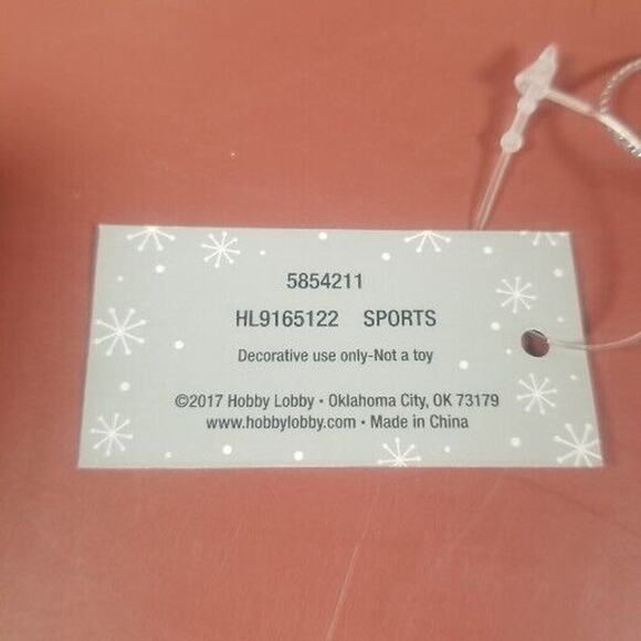 Robert Stanley Glass Ornament Baseballs, Home Run Bat Glove Christmas Lot Of 3 - Picture 7 of 14